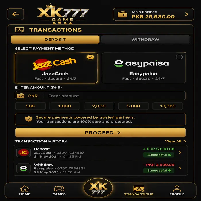 XK777 Game